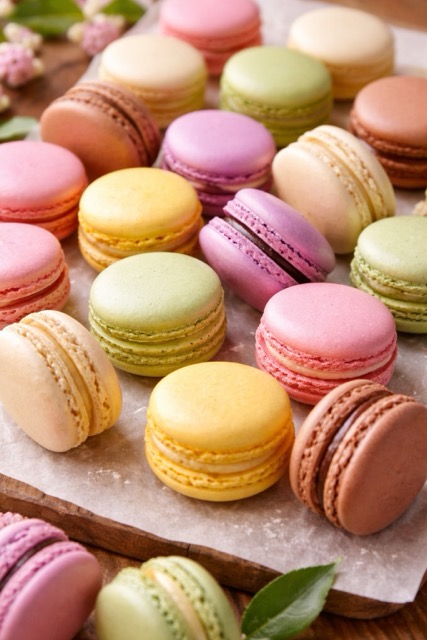 Photo showing French Macarons