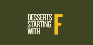Featured image for Capitalize My Title's desserts starting with F