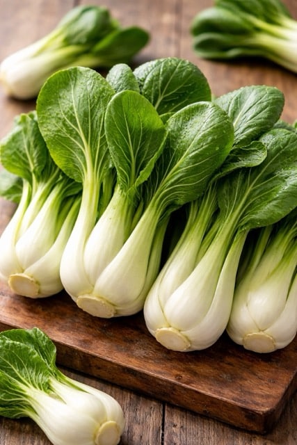 Photo showing bok choy