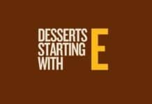 Featured image for Capitalize My Title's list of desserts that start with e