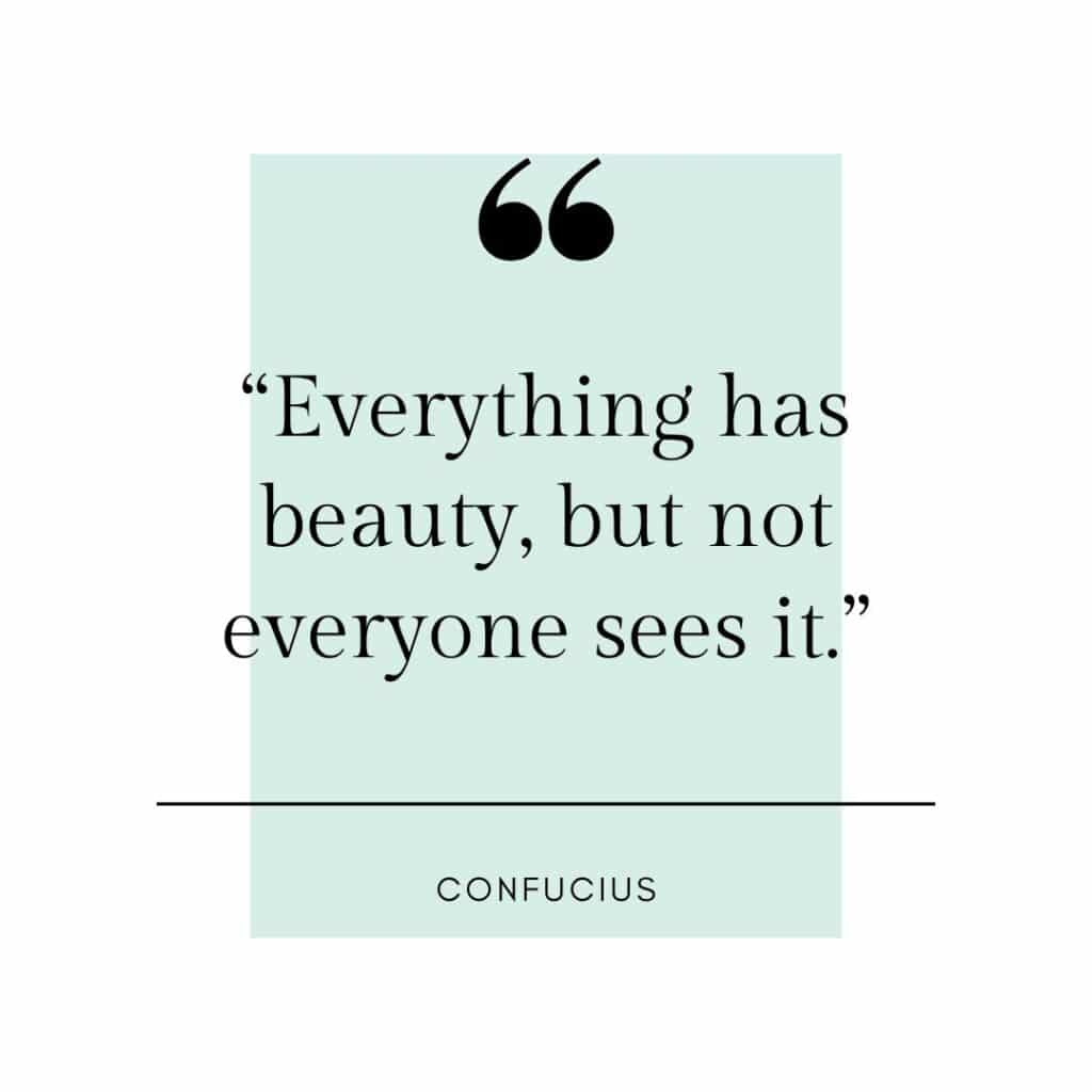 Photo showing a famous quote about cosmetology