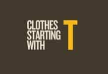 Featured image for clothes that start with t